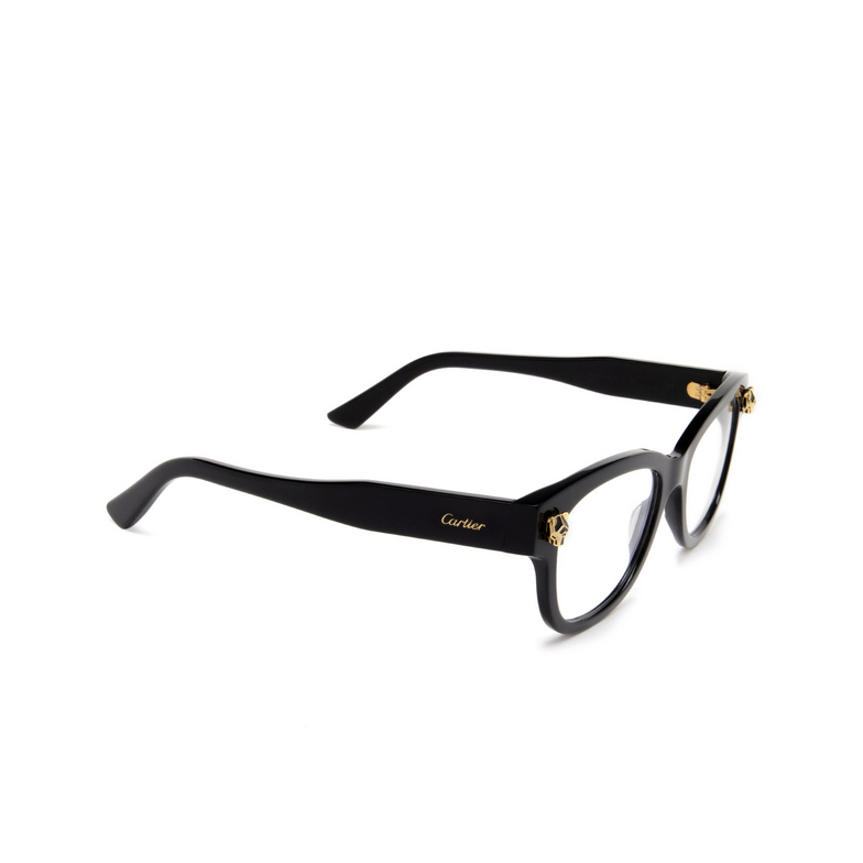 Cartier CT0373O Eyeglasses 001 black - 2/4