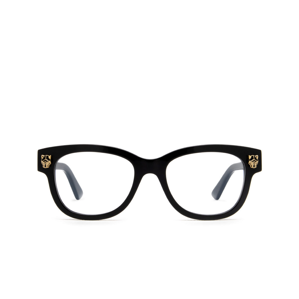 Cartier CT0373O Eyeglasses 001 Black - front view