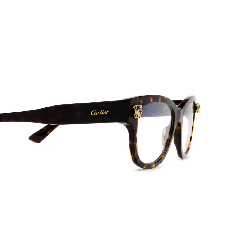 Cartier CT0373O Eyeglasses 002 havana - 3/4
