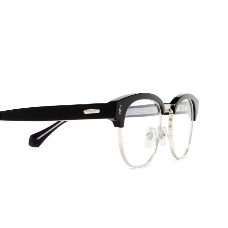 Cartier CT0378O Eyeglasses 001 black - 3/5
