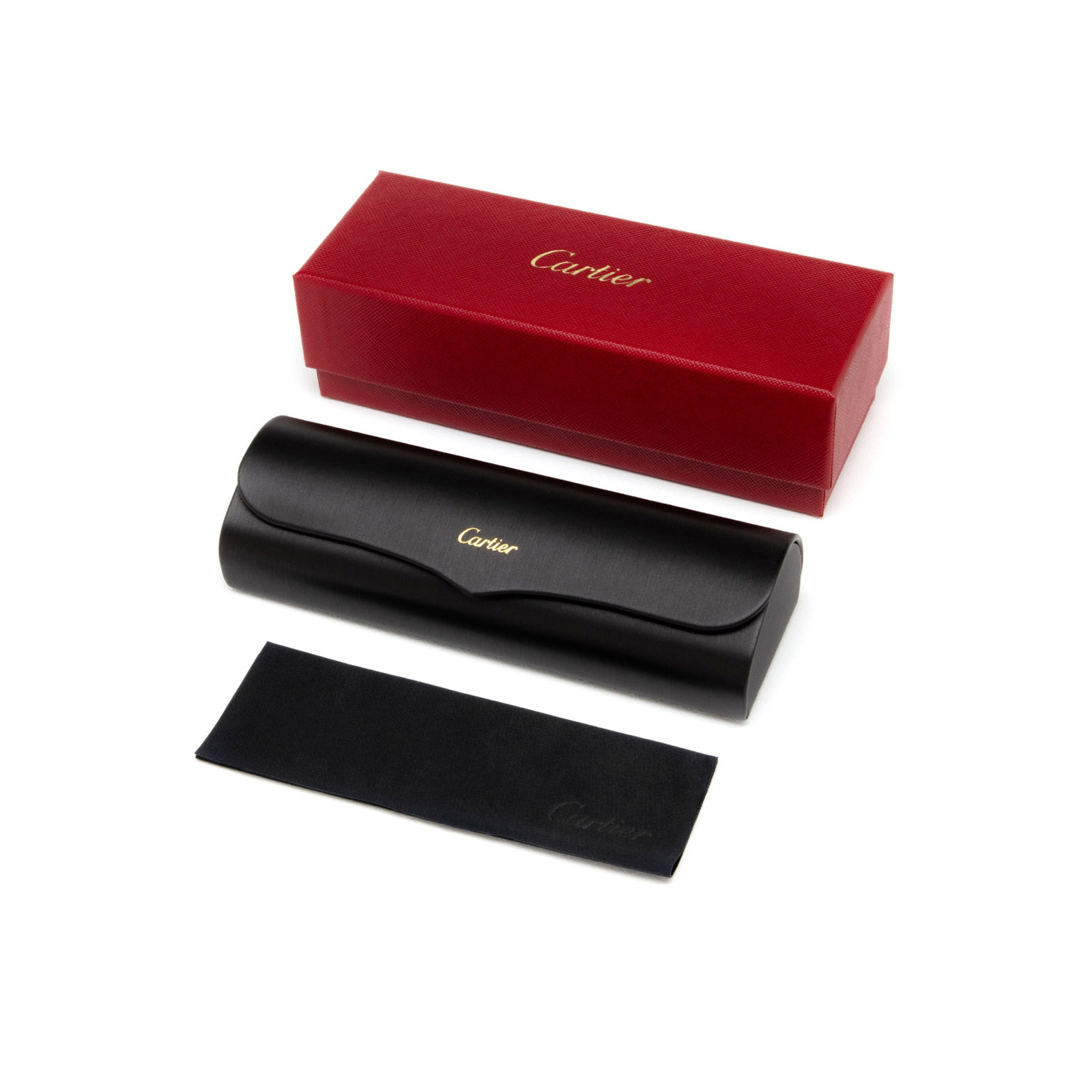 Cartier CT0052O Eyeglasses 006 Gold & Red - product thumbnail 4/4