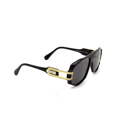 Cazal 163/3 Sunglasses 001 black - gold - three-quarters view