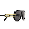 Cazal 163/3 Sunglasses 001 black - gold - product thumbnail 3/5