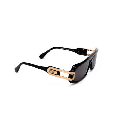 Cazal 164/3 Sunglasses 001 black - gold - three-quarters view