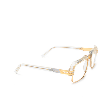 Cazal 6020 Eyeglasses 065 crystal - gold - three-quarters view