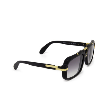 Cazal 664/3 Sunglasses 002 black matt - three-quarters view