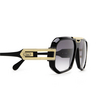 Cazal 675 Sunglasses 001 black - gold - product thumbnail 3/5