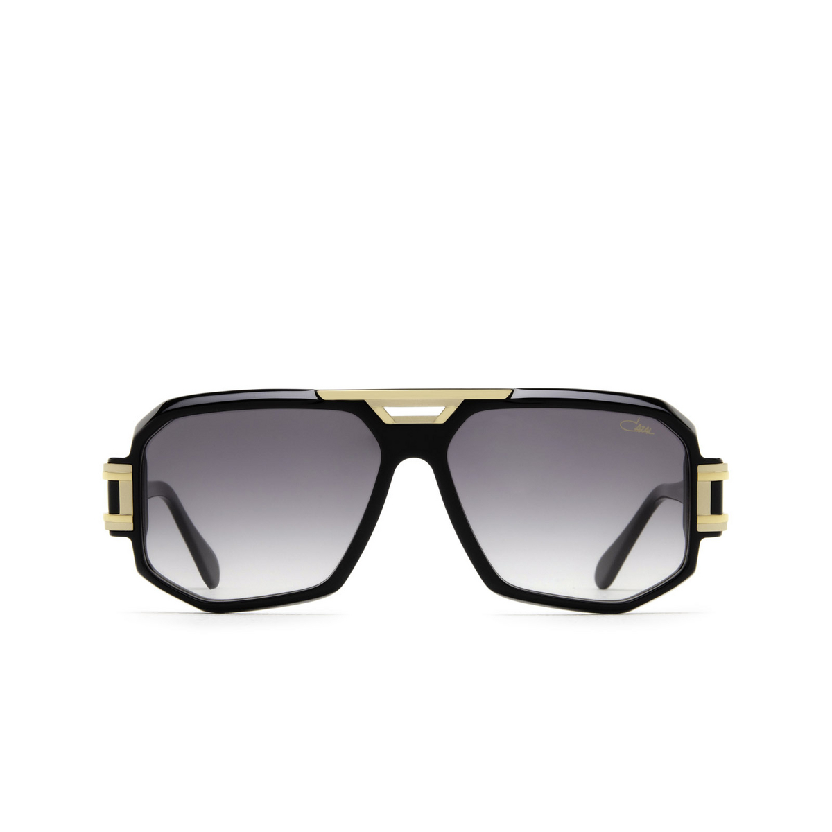 Cazal 675 Sunglasses 001 Black - Gold - front view