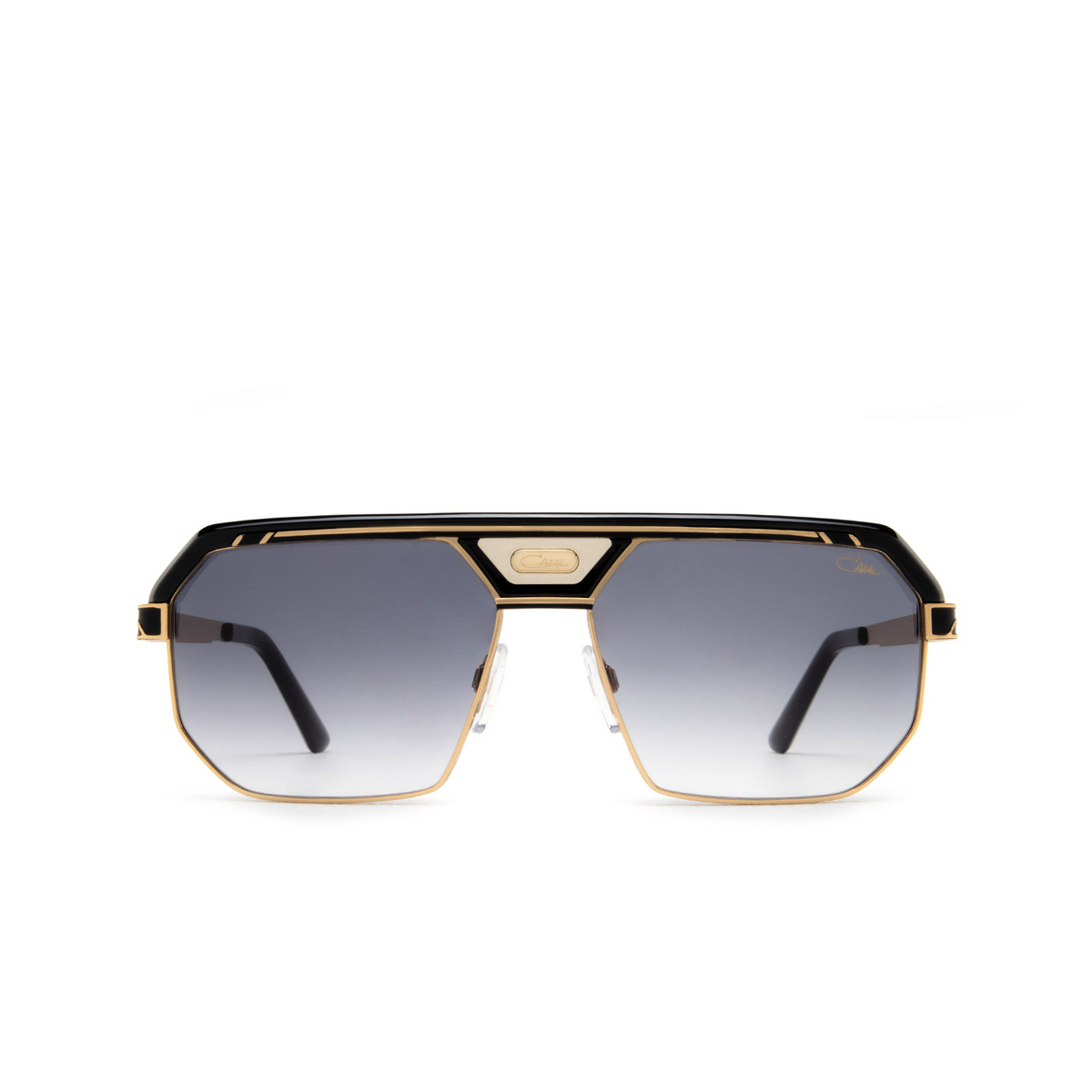 Cazal 676 Sunglasses 001 Black - Gold - front view