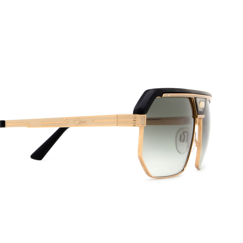 Cazal 676 Sunglasses 002 black - gold mat - 3/4
