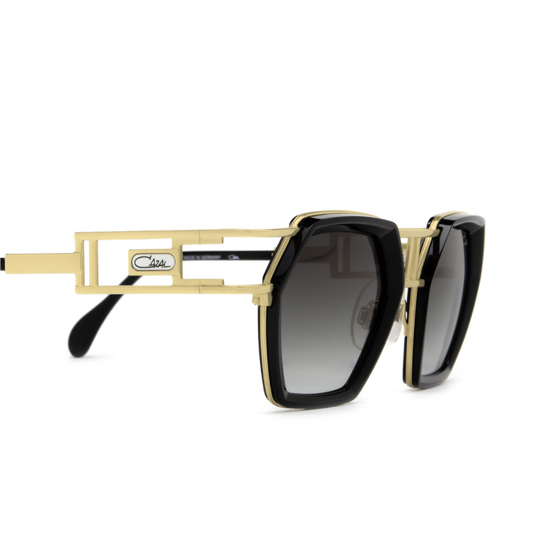 Cazal 677 Sunglasses 001 black - gold - 3/5