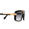 Cazal 678 Sunglasses 001 black - gold - product thumbnail 3/4
