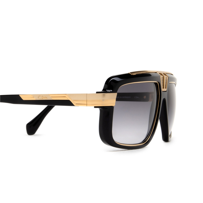 Cazal 678 Sunglasses 001 black - gold - 3/4
