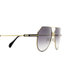 Cazal 724/3 Sunglasses 002 black - gold - product thumbnail 3/5