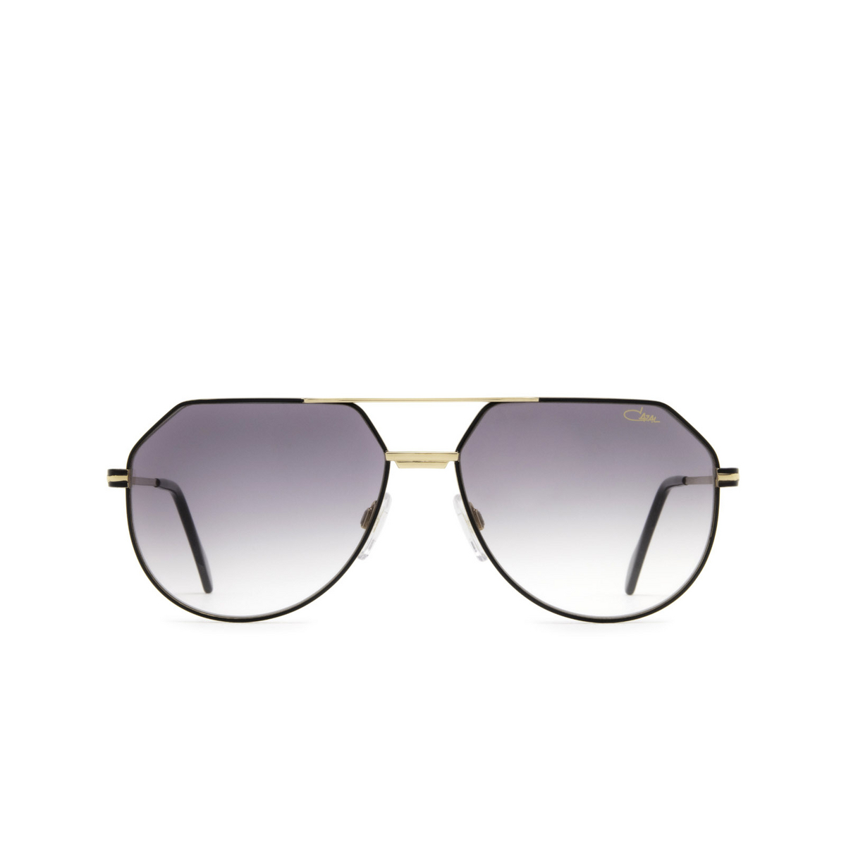 Cazal® Aviator Sunglasses: 724/3 color 002 Black - Gold - front view