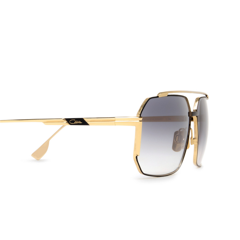Cazal 755 Sunglasses 001 black - gold - 3/4