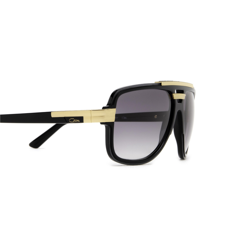 Cazal 8037 Sunglasses 001 black - gold - 3/5