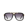 Cazal 8044 Sunglasses 001 black - gold - product thumbnail 1/4
