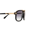 Cazal 8044 Sunglasses 001 black - gold - product thumbnail 3/4