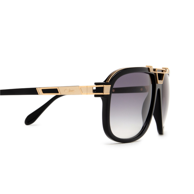 Cazal 8044 Sunglasses 001 black - gold - 3/4
