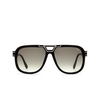 Cazal 8044 Sunglasses 002 black - silver mat - product thumbnail 1/4