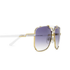 Cazal 9090 Sunglasses 004 gold - cream - product thumbnail 3/5