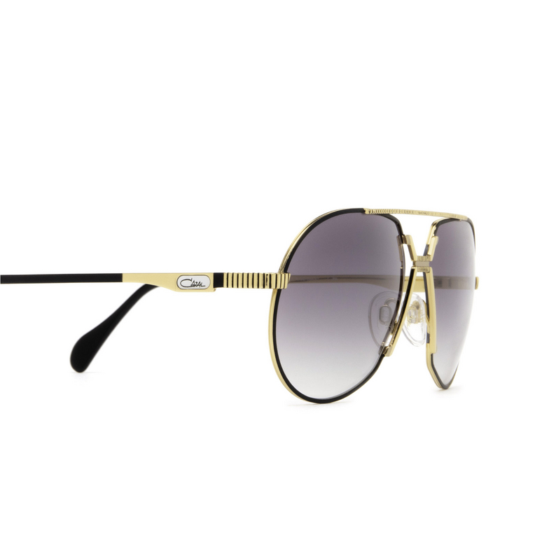 Cazal 968 Sunglasses 001 black - gold - 3/5