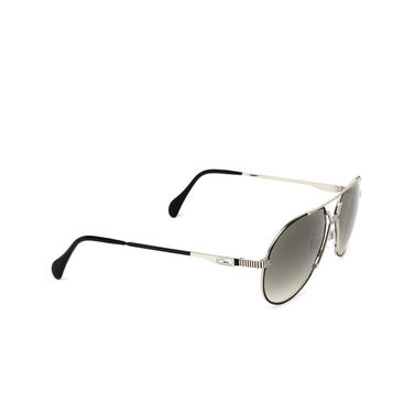 Cazal 968 Sunglasses 002 black - silver - three-quarters view