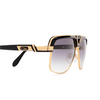 Cazal 991 Sunglasses 001 black - gold - product thumbnail 3/5