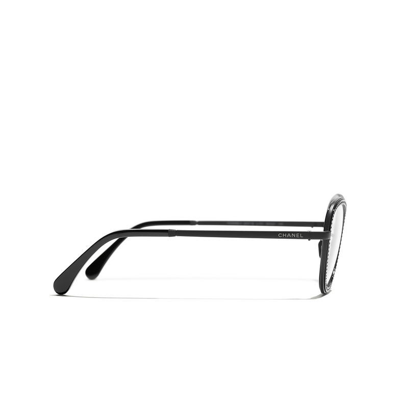 CHANEL pantos Eyeglasses C101 black