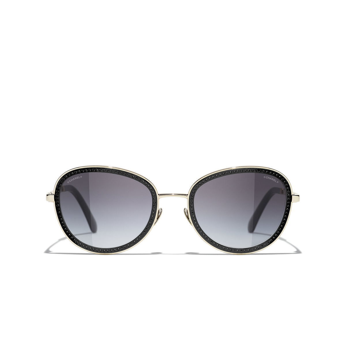 CHANEL pantos Sunglasses C395S6 Gold - front view