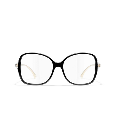 Occhiali da vista: Occhiali rettangolari da vista, acetato — Moda