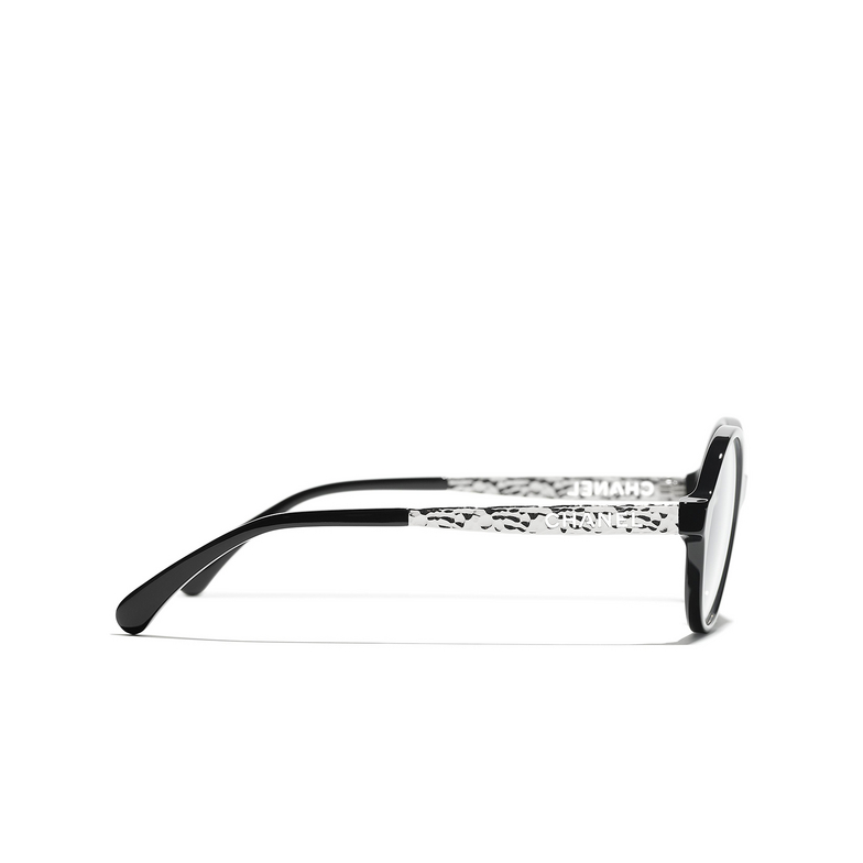 CHANEL round Eyeglasses C501 black