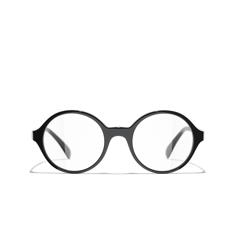 CHANEL round Eyeglasses C501 black