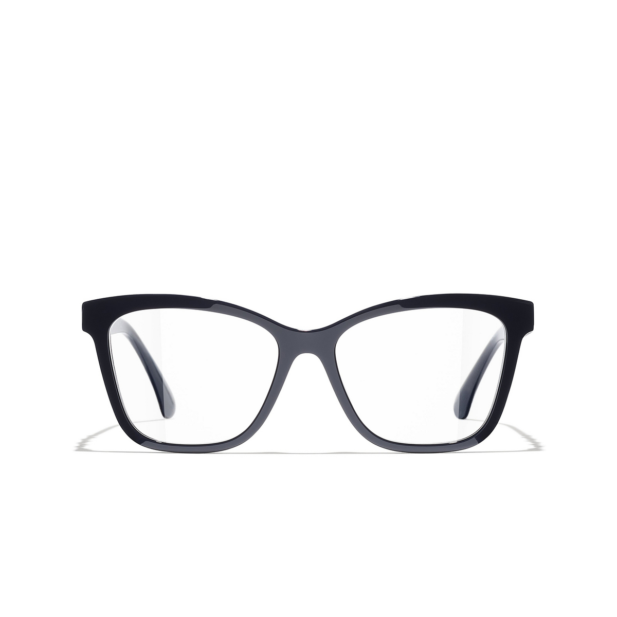 CHANEL square Eyeglasses 1462 Dark Blue - front view