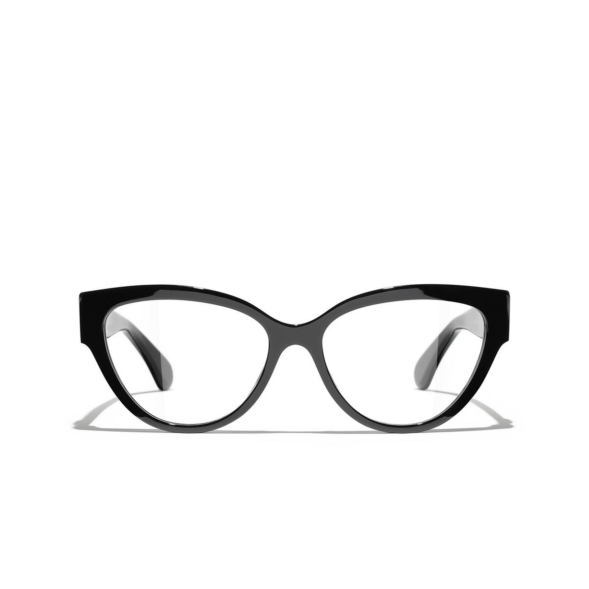 Occhiali cat eye CHANEL da vista C501 Black - frontale
