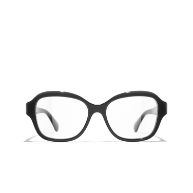 CHANEL square Eyeglasses 1716 dark grey - front view