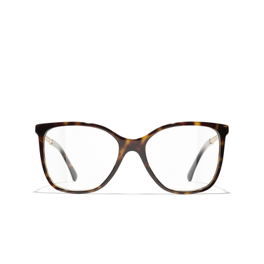Chanel Square Eyeglasses in Metallic for Men