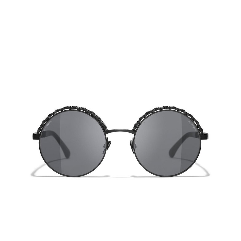 CHANEL round Sunglasses C101S4 black