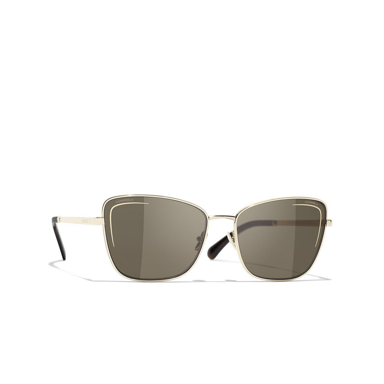 CHANEL cateye Sunglasses C395/3 gold