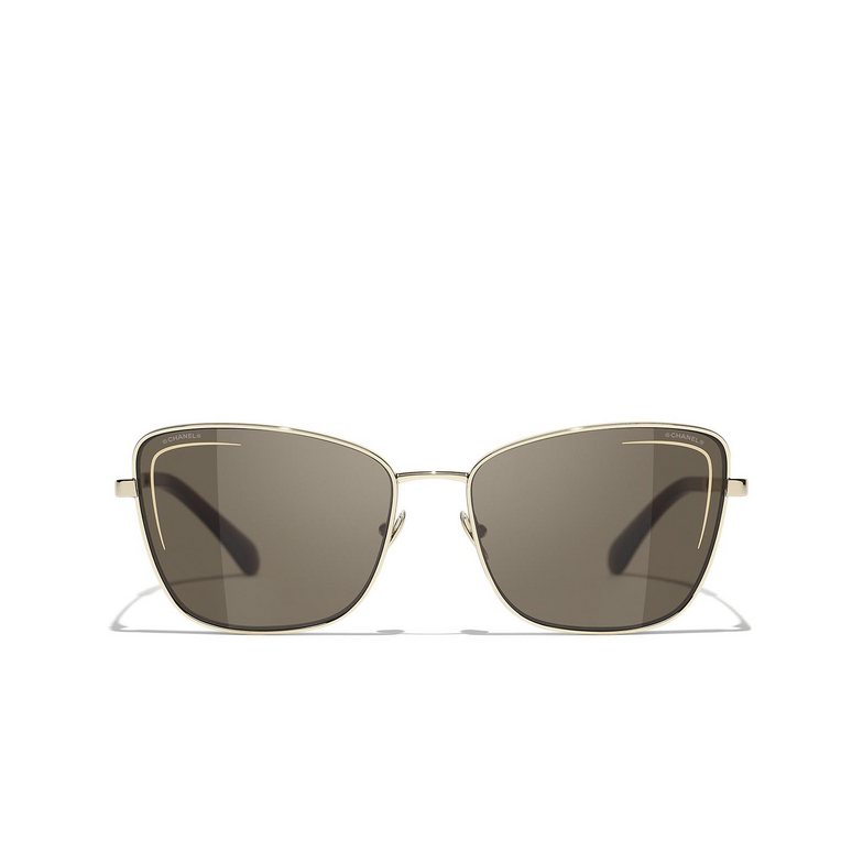 CHANEL cateye Sunglasses C395/3 gold