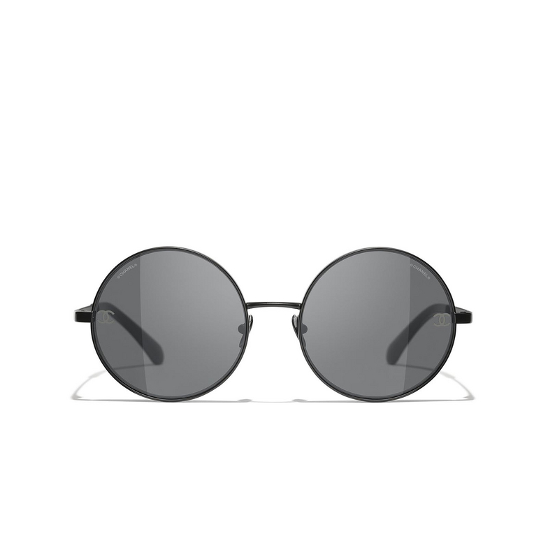 CHANEL round Sunglasses C101S4 black