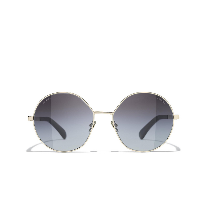 CHANEL round Sunglasses C395S6 gold