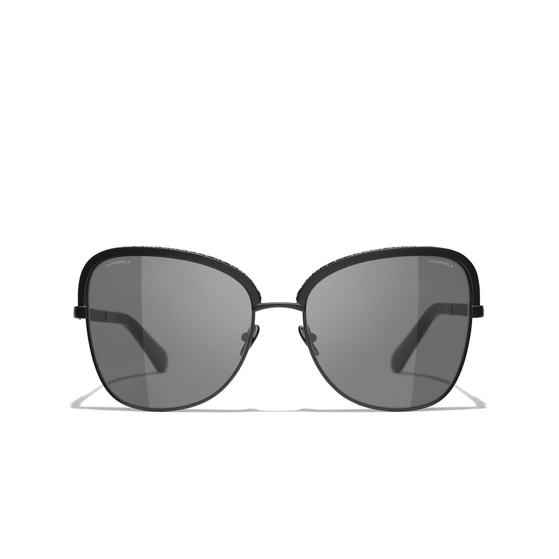 CHANEL square Sunglasses C101S4 black