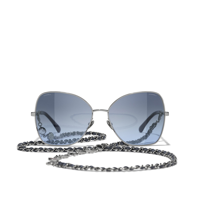 CHANEL butterfly Sunglasses C108S2 gunmetal