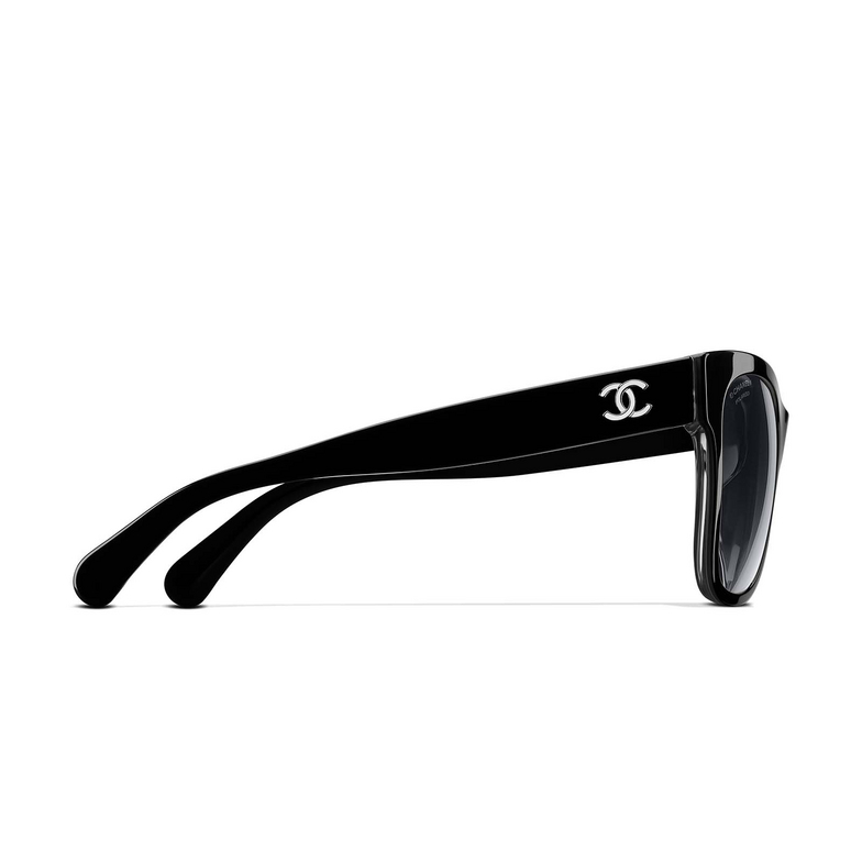 CHANEL quadratische sonnenbrille C501S8 black
