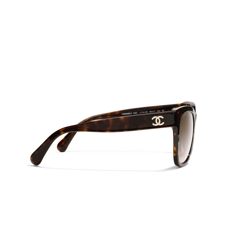 CHANEL square Sunglasses C714S5 brown