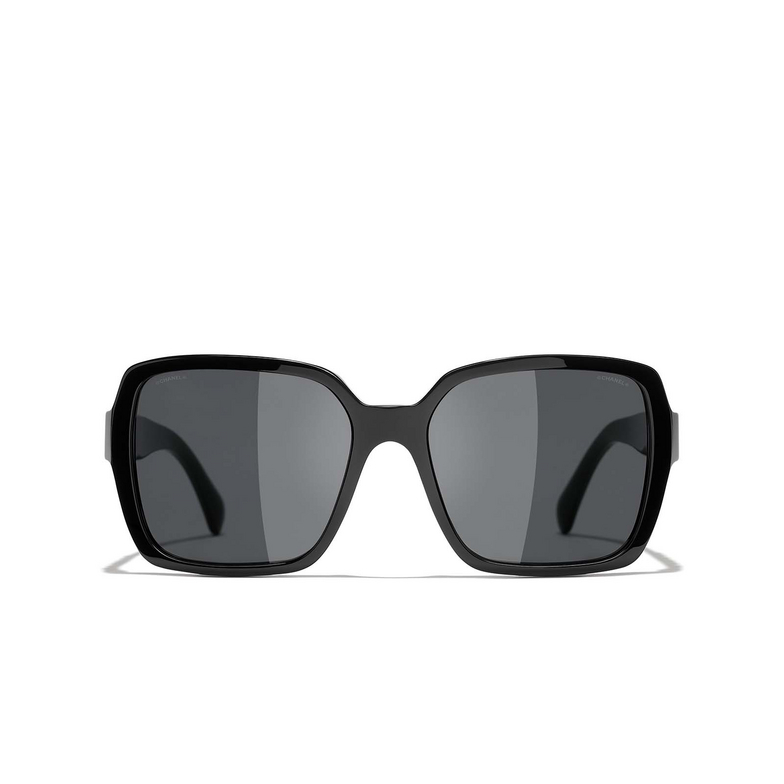 CHANEL quadratische sonnenbrille C622S4 black