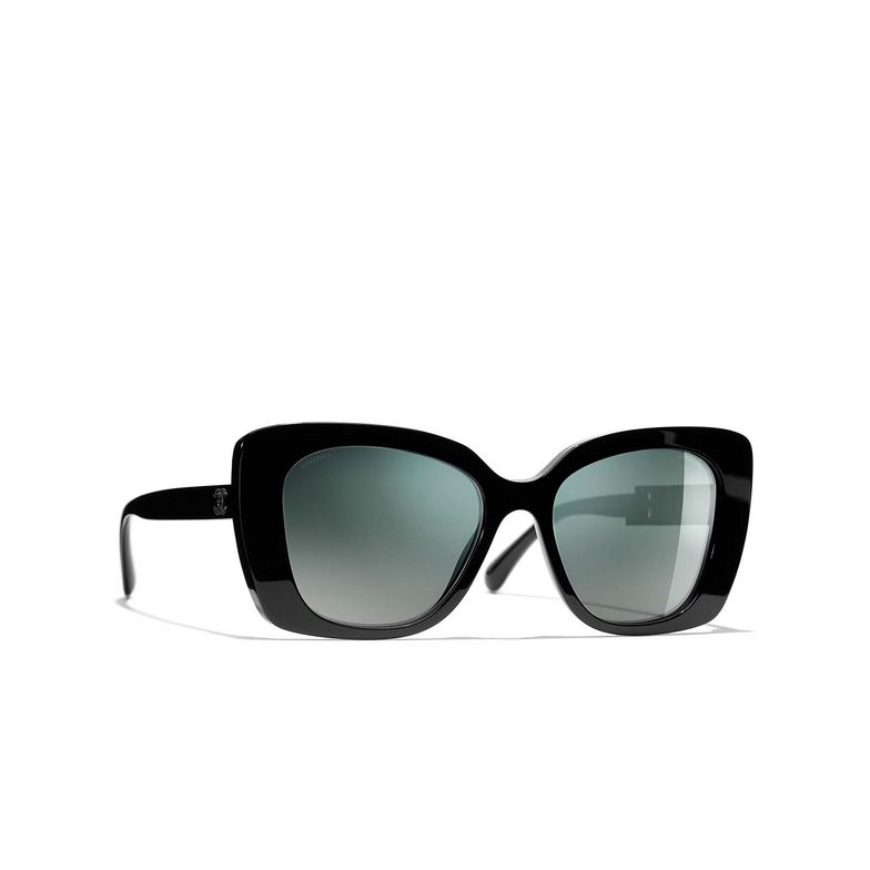 CHANEL quadratische sonnenbrille C50157 black