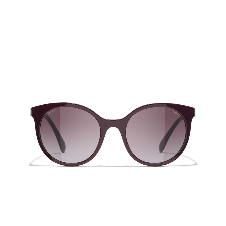 CHANEL pantos Sunglasses 1448S1 red & dark silver
